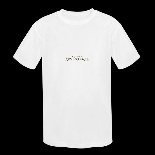 Mythion Adventures Logo - Kids' Moisture Wicking Performance T-Shirt