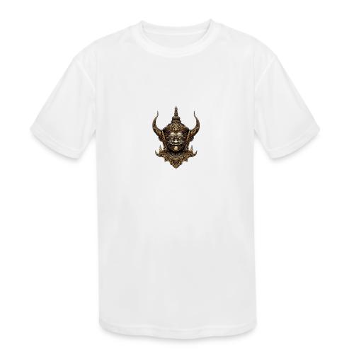 Yaksha Khone Mask - Kids' Moisture Wicking Performance T-Shirt