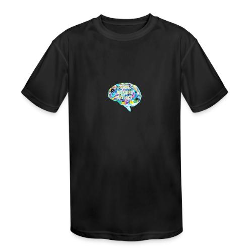 brain fact - Kids' Moisture Wicking Performance T-Shirt