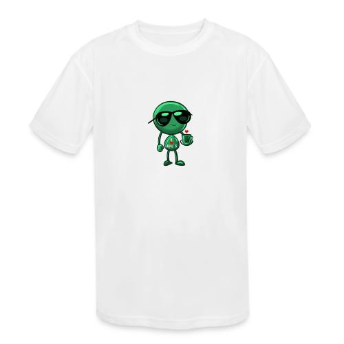 Smoon_I love Mrs S Green - Kids' Moisture Wicking Performance T-Shirt