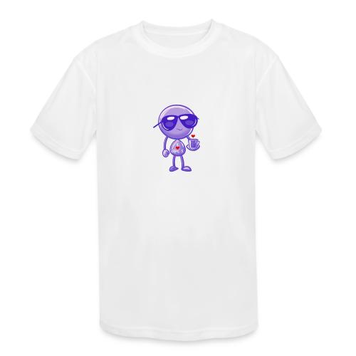 Smoon_I love Mrs S Purple - Kids' Moisture Wicking Performance T-Shirt