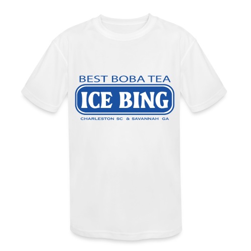ICE BING LOGO 2 - Kids' Moisture Wicking Performance T-Shirt
