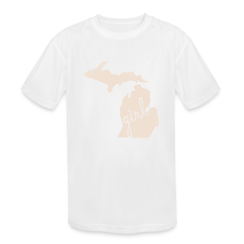 Michigan Girl Products - Kids' Moisture Wicking Performance T-Shirt