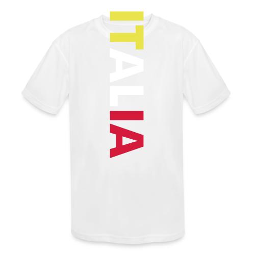 ITALIA green, white, red - Kids' Moisture Wicking Performance T-Shirt