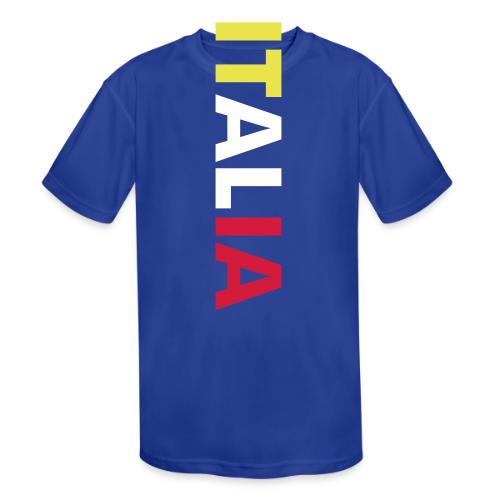 ITALIA green, white, red - Kids' Moisture Wicking Performance T-Shirt