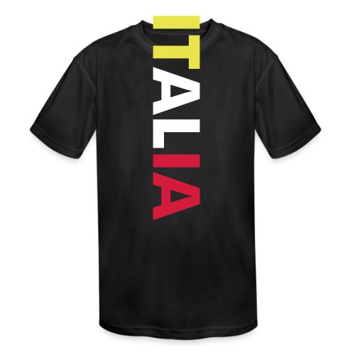 ITALIA green, white, red - Kids' Moisture Wicking Performance T-Shirt