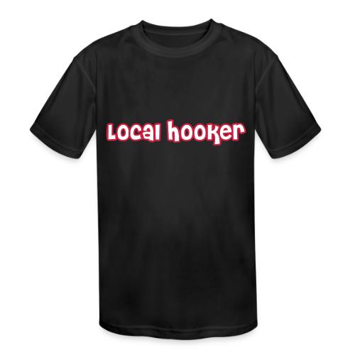 local hooker2 - Kids' Moisture Wicking Performance T-Shirt