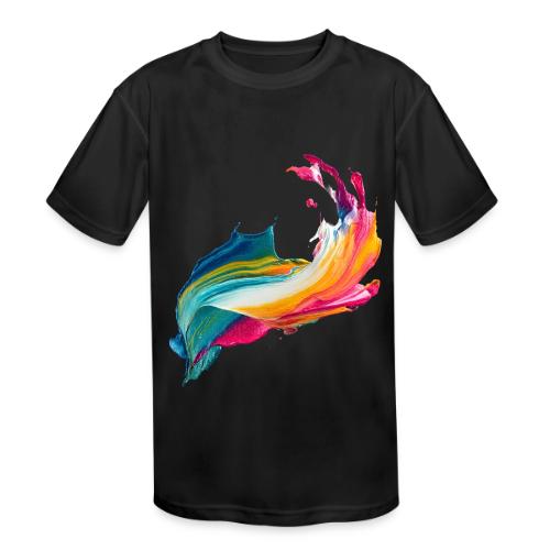 Spectrum Stream - Kids' Moisture Wicking Performance T-Shirt