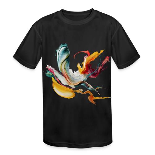 Abstract Chaos - Kids' Moisture Wicking Performance T-Shirt