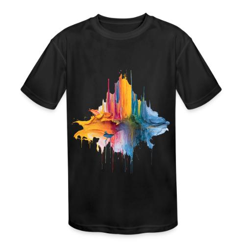 Impasto Spectrum - Kids' Moisture Wicking Performance T-Shirt