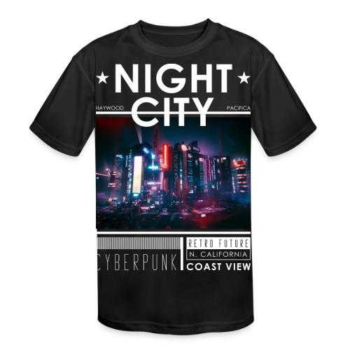 Night City CP2 - Kids' Moisture Wicking Performance T-Shirt