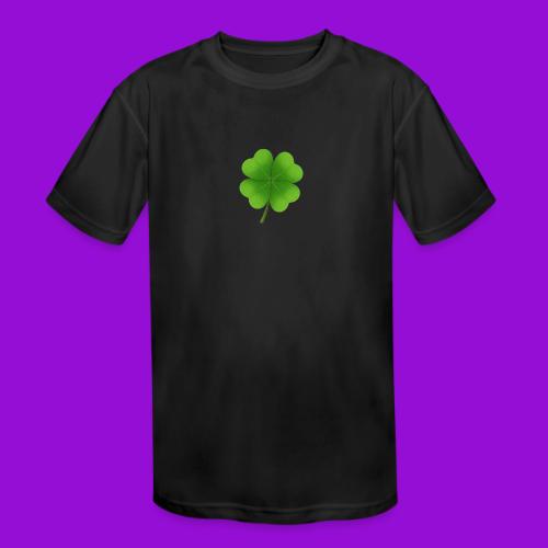 Four leaf clover - Kids' Moisture Wicking Performance T-Shirt