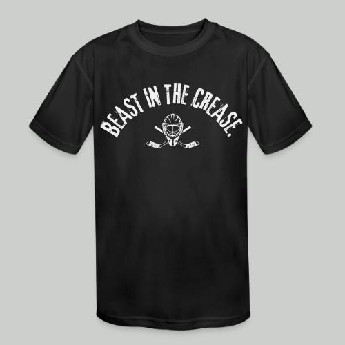 BEAST IN THE CREASE - Kids' Moisture Wicking Performance T-Shirt
