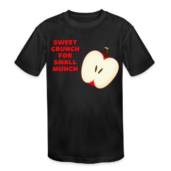 Fruitful Delights - Kids' Moisture Wicking Performance T-Shirt - black - Front