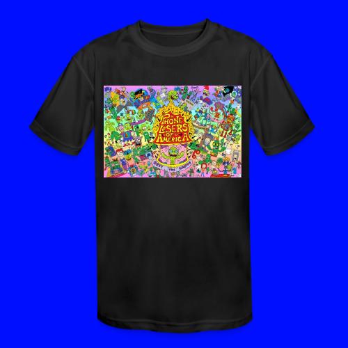 Nik Caesar Poster 10 12 2019 Mutlicolor - Kids' Moisture Wicking Performance T-Shirt