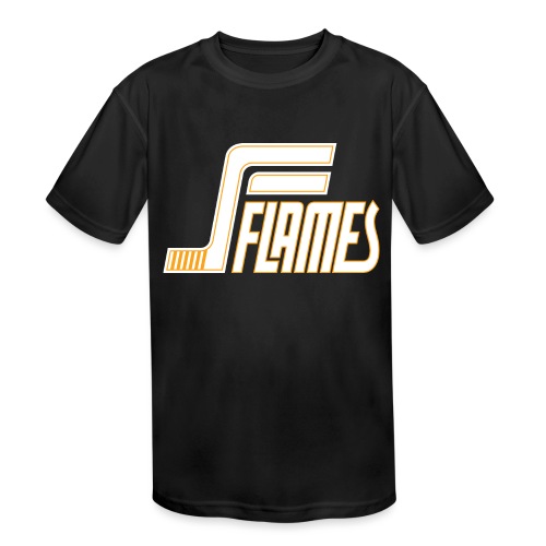 Spokane Flames V2 Logo - Kids' Moisture Wicking Performance T-Shirt