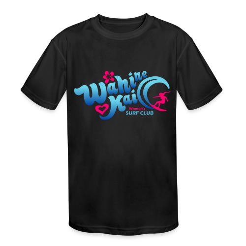 Wahine Kai LOGO international blue - Kids' Moisture Wicking Performance T-Shirt