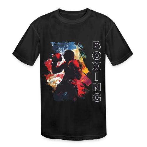 Boxing Drive - Kids' Moisture Wicking Performance T-Shirt
