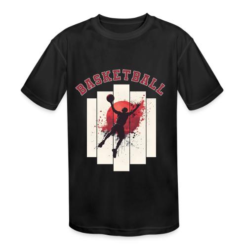 Basketball Energy - Kids' Moisture Wicking Performance T-Shirt