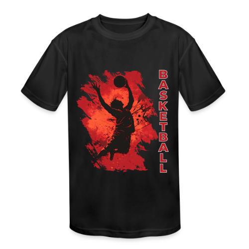 Basketball Soul - Kids' Moisture Wicking Performance T-Shirt