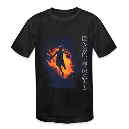 Basketball Focus - Kids' Moisture Wicking Performance T-Shirt