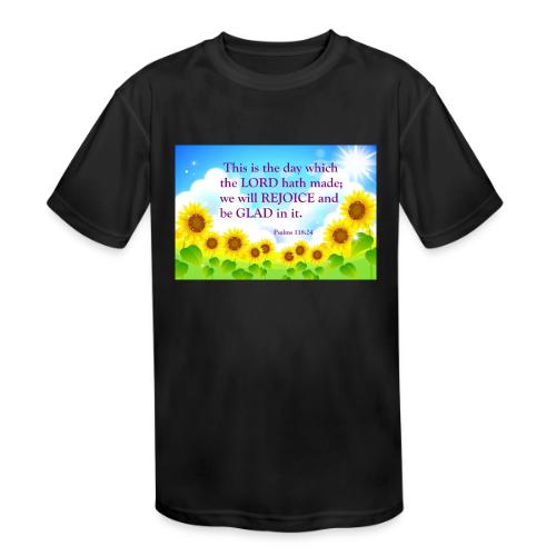 This is the Day - Kids' Moisture Wicking Performance T-Shirt