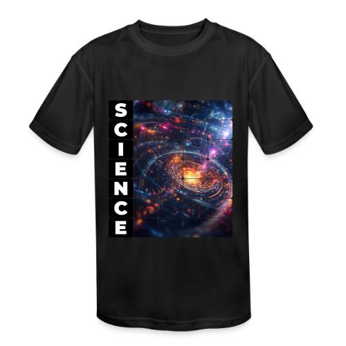 Science Spiral - Kids' Moisture Wicking Performance T-Shirt