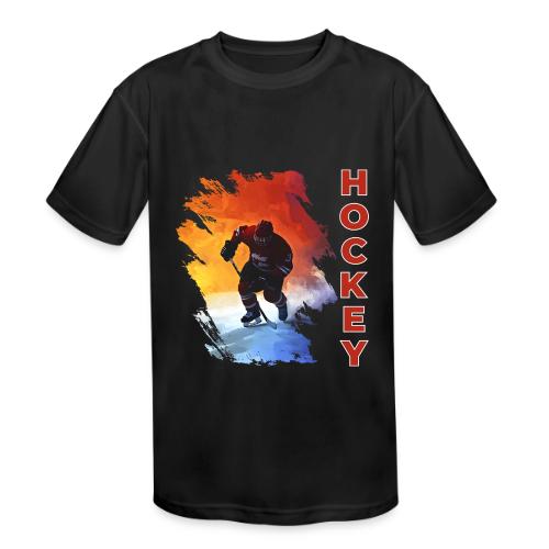 Hockey Energy - Kids' Moisture Wicking Performance T-Shirt