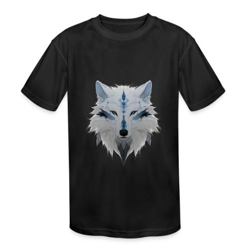 Ivory Grace Wolf - Kids' Moisture Wicking Performance T-Shirt