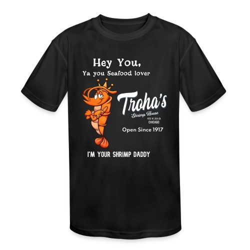 Shrimp Daddy T - Kids' Moisture Wicking Performance T-Shirt
