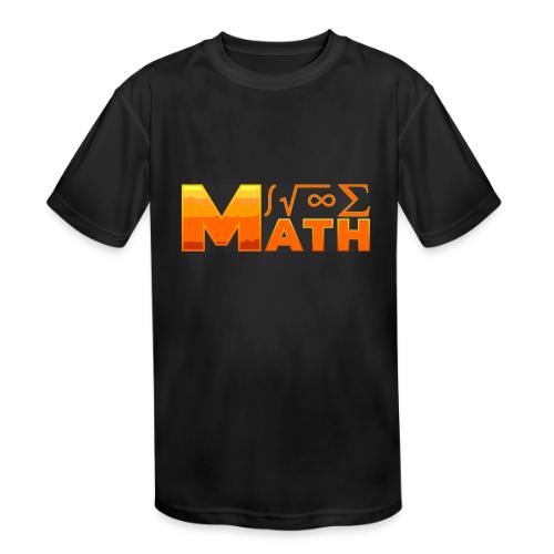 Math: The Language of Logic - Kids' Moisture Wicking Performance T-Shirt
