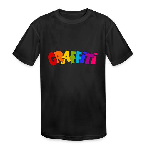 Graffiti - Kids' Moisture Wicking Performance T-Shirt