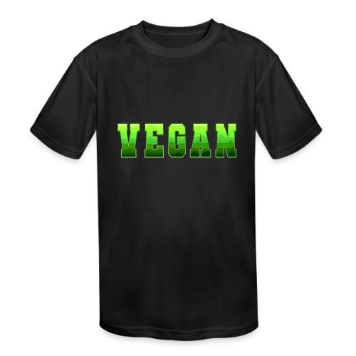 Green Wave Vegan - Kids' Moisture Wicking Performance T-Shirt