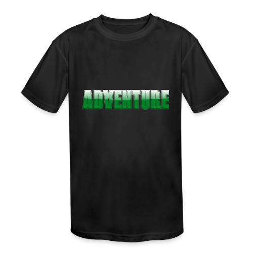 Adventure Typography Design for Apparel - Kids' Moisture Wicking Performance T-Shirt