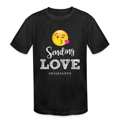Sending Love - Kids' Moisture Wicking Performance T-Shirt