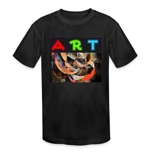 Fragments of Art - Kids' Moisture Wicking Performance T-Shirt