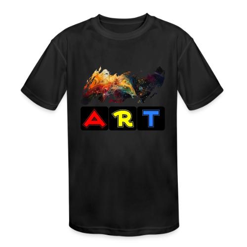 Pulse of Art - Kids' Moisture Wicking Performance T-Shirt