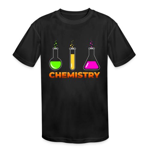 Chemistry: Elements in Motion - Kids' Moisture Wicking Performance T-Shirt