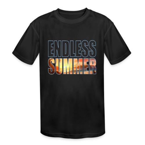 Golden Summer Vibes - Kids' Moisture Wicking Performance T-Shirt
