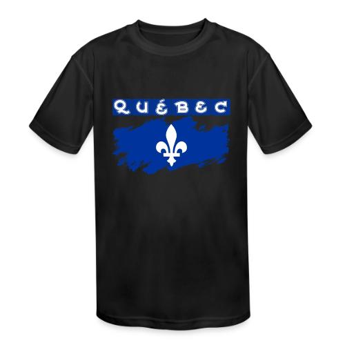 Québec la Belle province - Kids' Moisture Wicking Performance T-Shirt