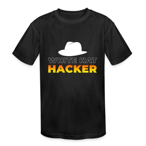 White Hat Hacker - Kids' Moisture Wicking Performance T-Shirt