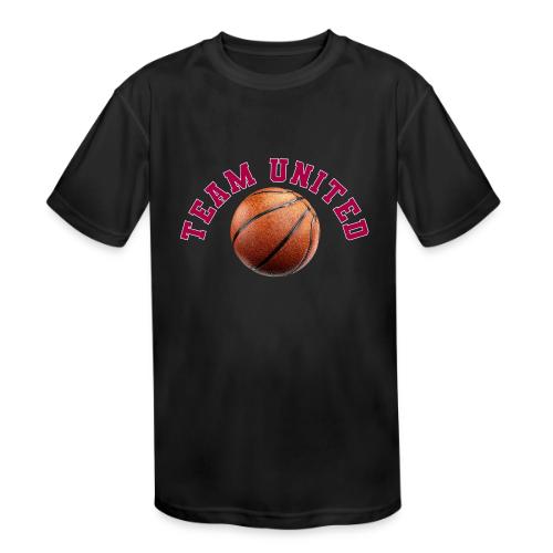 Team United Basketball Unity Design - Kids' Moisture Wicking Performance T-Shirt