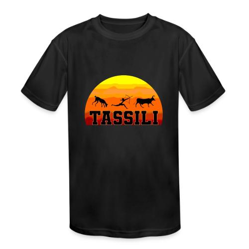 Algeria: Tassili Timeless - Kids' Moisture Wicking Performance T-Shirt