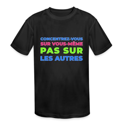 Refocus - Kids' Moisture Wicking Performance T-Shirt