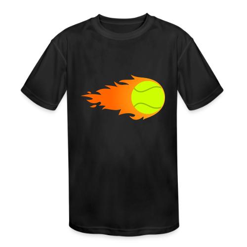 Tennis Ball - Kids' Moisture Wicking Performance T-Shirt