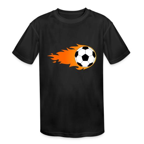 Soccer Ball - Kids' Moisture Wicking Performance T-Shirt