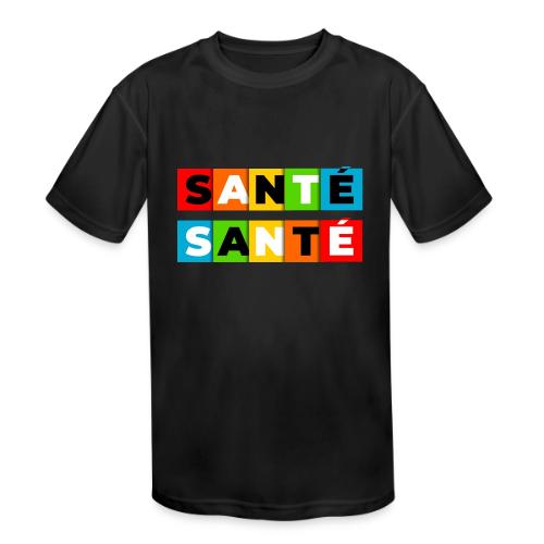 Santé en couleurs - Kids' Moisture Wicking Performance T-Shirt