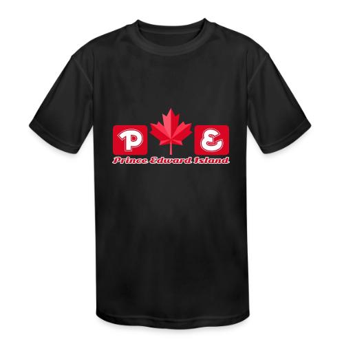 Prince Edward Island, province of Canada - Kids' Moisture Wicking Performance T-Shirt