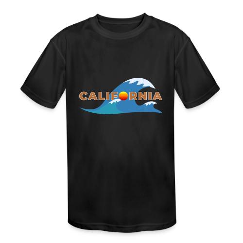 Blue Wave California - Kids' Moisture Wicking Performance T-Shirt