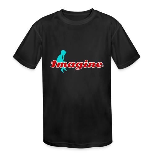 Imagine – Inspire Creativity & Dreams - Kids' Moisture Wicking Performance T-Shirt